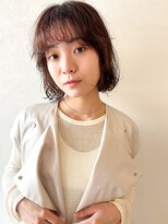 メルト 吉祥寺(melt)&nbsp;[高塚]切りっぱなしボブパーマくせ毛風前髪パーマ無造作小顔