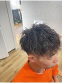 ツーブロスパイラルツイスト