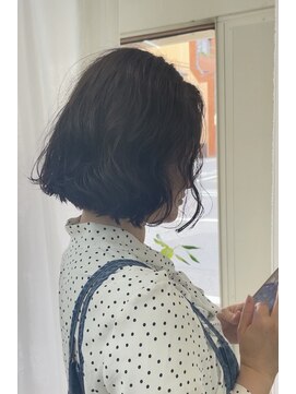 ホク(hoc) くせ毛×ボブ