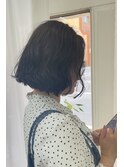 くせ毛×ボブ