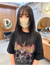 ドース(doos) 宇都宮美容室/ウルフレイヤー/ウルフカット/インナーカラー