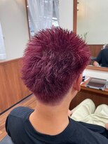 クロエバイラヴィズム 古町6番店(CLOE by LUVISM)&nbsp;メンズブリーチカラーカット￥10900