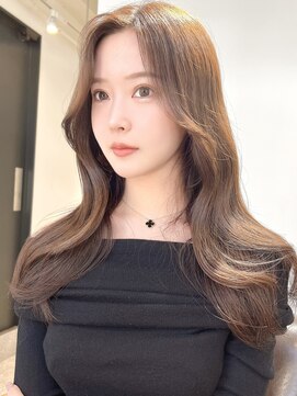 アールサロン アネックス 名駅(Rr SALON ANNEX) 韓国風レイヤーロング/韓国風巻き/マロンベージュ