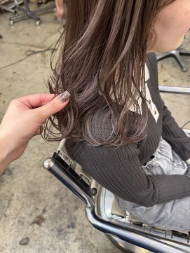 ウィークエンド(WEEKEND) ブリーチなしダブルカラー+カット+トリートメント【￥13800】