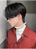 韓国マッシュフェザーショート刈り上げセンターパート_ba538731