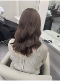 ブリーチなしで作るミルクティーカラー♪
