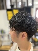 スパイラルパーマ