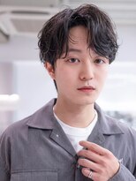 ハバナ 新宿(HAVANA)&nbsp;ソフトツーブロック/刈り上げ/センターパート/ツイスト/ビジネス