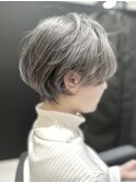 似合わせショート/フェザーショート/細めハイライト