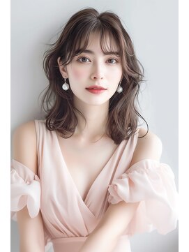 トワ 仙台店(toi) 【大人・パーマ・レイヤー】 髪質改善・ピンクベージュ