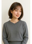 ボブ外ハネくびれ京都宇治20代30代40代50代