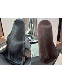 本格髪質改善サロン☆髪の内部から補修していくことで、指通りの良い艶やかな美を実現！理想の美艶ヘアに♪