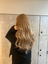 ガルボヘアー 心斎橋店(garbohair)&nbsp;地毛風カラー×ナチュラルレイヤー