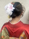 振袖ヘアセット