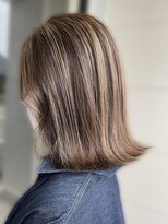 アース 天満橋店(HAIR & MAKE EARTH)&nbsp;◎ブリーチなし 秋カラ ブラウンベージュロング
