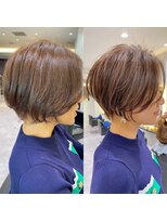 バンプ ギンザ(BUMP GINZA) 30代40代50代絶壁解消白髪ぼかし髪型ハイライト前髪山口