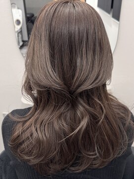 黒髪/クラゲヘアー/オリーブグレー/小顔/ココアベージュ/木更津