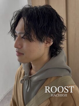 ルースト 八王子店(ROOST) メンズヘア/ツイストスパイラル/ツーブロック/眉毛