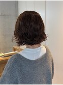 DaVin中目黒 ボブパーマ ベージュカラー