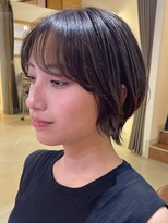 デュースヘア(DEUCE HAIR)&nbsp;レイヤーカットショートボブショートカット顔周りカット韓国30代