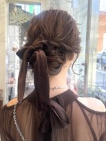 オブヘアー オモテサンドウ(Of HAIR OMOTESANDo)&nbsp;お呼ばれシニヨンアレンジ