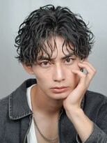 オーシャントーキョー 渋谷神南(OCEAN TOKYO) センターパート波巻きパーマスパイラルパーマ