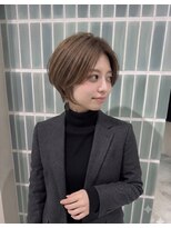 ゴカンムード(Gokan mood)&nbsp;髪質改善縮毛矯正ハイライトショートカット30代40代