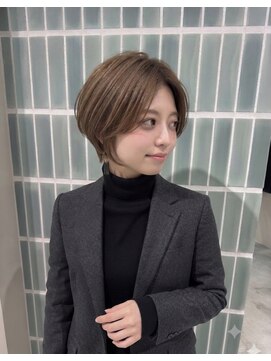 ゴカンムード(Gokan mood) 髪質改善縮毛矯正ハイライトショートカット30代40代