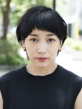 キープへアデザイン(keep hair design) 【keep  hair design三橋】黒髪×マッシュショート