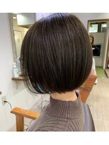 ヘアーデザインアンジー(Hair design Angie) 【オリーブアッシュ×ショートボブ】