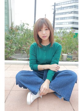 サイン ヘア イノベーション(sign HAIR INNOVATION) 大人可愛い、色気、小顔カットひし形シルエット【錦糸町】