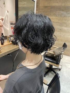 ビヨウシツ ポスタ マッシュボブ×パーマ　正木ゆかり