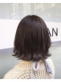 ブリーチなし × ラベンダーグレー Hair Design Collet Ginza