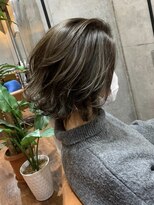 ロダット 横浜(LODAT by little)&nbsp;3Dハイライト×オリーブグレージュ【LODAT横浜】