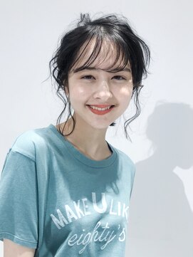 アイティーバイアルバム 松戸店(IT by ALBUM) ラフアレンジ_くびれヘアビタミンカラーメルティカラー_48738