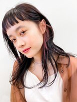 ピークアブー 銀座並木通り(PEEK-A-BOO) 【デザインカラー】こなれ感UP！ピンクイヤリングカラー