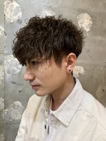 アカ(ACA)&nbsp;ツイストスパイラルパーマツイストパーマメンズマッシュ札幌大通