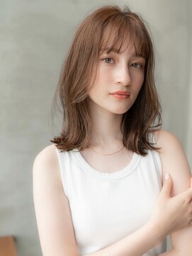 エースハバナ 渋谷(1 HAVANA) くびれヘア/韓国風/顔周りレイヤー/シースルーバング/小顔ヘア