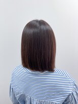 ブカブク(BUKA BUKU)&nbsp;髪質改善　酸熱トリートメント　ミディアムボブ