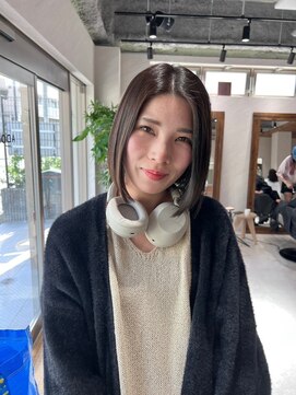 アドア 横浜(ADORE) 【ADORE横浜】センターパート×ボブ