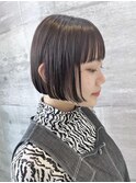 【志免】パツっとモードボブ