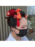 和髪ヘアセット