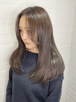 ヘアースペースブルーム プリュス 石橋店(HAIR SPACE BLOOM plus) 石橋阪大前/マットグレージュ/ワンホンヘア/網紅/レイヤーカット