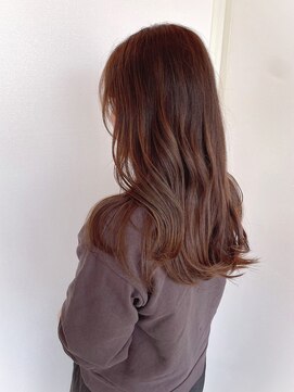 ヘアメイク ミチ 富田店(HAIRMAKE MICHI) 【MICHI 富田店　古作蓮】艶感　ベージュ　透明感カラー