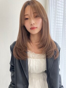 ラパンセオランジュ(LA PENSEE ORANGE)の写真/憧れの韓国ヘアが叶う！クセ毛や髪質を見極めてカットするから、扱いやすくセットしやすい髪に♪