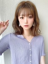 ビューエヒメ(VIEW EHIME)&nbsp;大人カワイイ小顔になるワンレンネビージュ黒髪ボブルフ髪質改善