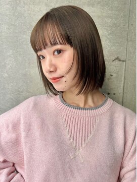 ロンド 銀座(Lond) ☆【春日美月】顔まわりレイヤーで垢抜けボブ