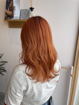 ムク 甲府(muku.) 甲府駅/髪質改善/ヘッドスパ/白髪ぼかし/ケアブリーチ/ボブ