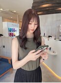 チョコレートブラウン×艶髪ブラウン
