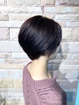 マイヘアイズグッド(My Hair is Good) ピンクアッシュ/ショート/ボブ/今泉/大名/天神/白髪/白髪染め